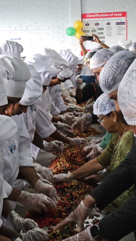 Cake Mixing ceremony